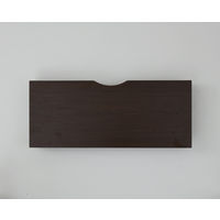 YAMAZEN  木製 デスク上スタンド 机上台 モニター台 幅600×奥行250×高さ80mm  ココアブラウン  MDTS-6025(CCB)