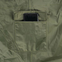 セーフラン安全用品 軽作業用胴付長靴 カーキ 靴サイズ約23.5~24cm C0106-39 1着（直送品）