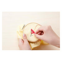 コスモ(COSMO) スマ・プリ 水に溶ける刺しゅう図案転写シール 約 28.5cm×20.5cm 2枚入り COT412501（直送品）