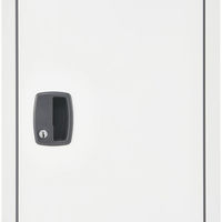 エムテックス ジョイントスチール組立式ロッカー シリンダー錠 1連6段6人用 ホワイト 幅300×奥行515×高さ1650mm 1台 日本製 組立（わけあり品）