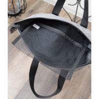 岩崎工業 保冷バッグ ランチバック ランチトート ランチバック Ｓ 4Ｌ　3220 LFー547GR グレー 1個