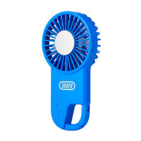 ラドンナ TOFFY HAPPY COLLECTION 薄型ひんやりフックファン HFN2-FBL 1個