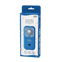 ラドンナ TOFFY HAPPY COLLECTION 折りたたみひんやりファン HFN6-FBL 1個