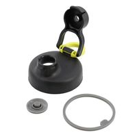 LIV PLUS ウォーターボトル 水筒  軽量 730ml ブラック ABF724BLK 1個