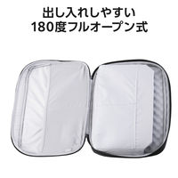 パソコンケース 14インチ ハンドル付 衝撃吸収 ダブルファスナー ブラック ZSB-IBPRLU14BK エレコム 1個（直送品）