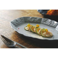 アイトー プレート オーバル 26cm オリーヴ 陶器 瀬戸焼 白 449225 1個（直送品）