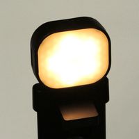 LEDライト付き自撮り棒 ブラック LAKOLE/ラコレ