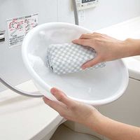 バス スポンジ 泡立つ お風呂 洗い 掃除 バスクリーナー 1セット（1個×10） まめいた