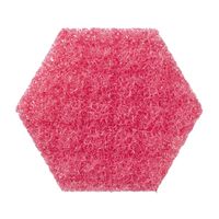 キッチンスポンジ まんてんスポンジ 持ちやすいミニサイズ・六角型 抗菌 日本製 1セット（1パック（2個入）×5）オーエ