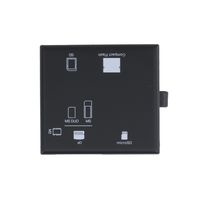 ナカバヤシ USB3.2Gen1 マルチカードリーダー・ライター ブラック CRW-37M87BK 1個