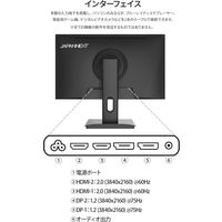 JAPANNEXT 27インチ ワイド 4K液晶モニター JNーI27U 1台