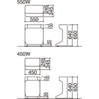 【設置込】オカムラ ライブス　ワゴン マルチワゴン ハイタイプ ダークグレー DD32AB ZH15 1台（直送品）
