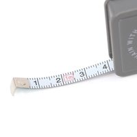 メジャーキーホルダー ダークグレー LAKOLE/ラコレ