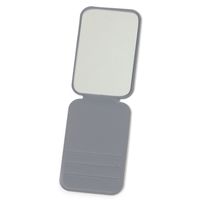 スリム折り畳みミラー(S) チャコール LAKOLE/ラコレ