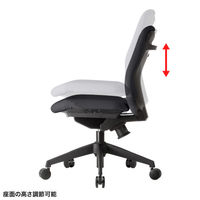 サンワサプライ オフィスチェア ブラック SNC-080KBK 1脚（直送品）