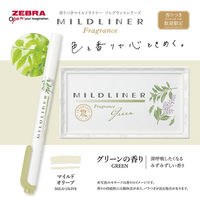 ゼブラ 蛍光ペン マイルドライナー フレグランスシリーズ 限定 香りつき 6色 WKT7-FR-6C 1セット
