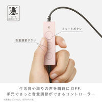 ヘッドセット USB接続/両耳タイプ/マイク搭載/快適ヘッドセット ユートリムエル UL-1579-GL グレー 1個 ソニック（わけあり品）