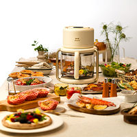 BRUNO ガラスエアフライヤー(アイボリー) BOE122-IV 1個