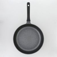 LIVPLUS フライパン 28cm ガス火専用 軽量 ブラック NMー383 1個