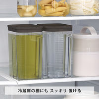 小久保工業所 冷水筒 ウォーターピッチャー 1L グレー KKー682 1個