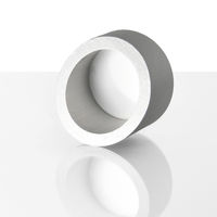 URiSAPO プライス立て (アルミ) 丸型 小[1セット 5個入] K-10067 1セット(5個入)（直送品）