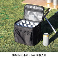 保冷ボックスバッグ maneuver ブラック 1個 シービージャパン