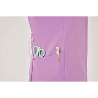 【再検品商品】フォーク レディーススクラブ 7079SC 7079SC-12-LL 1枚　スクラブ（わけあり品）