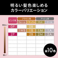 ブローネ ルミエストヘアカラー 1WB ウォームB 花王