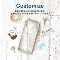 arrows Be4 Plus F-41B ケース カバー 耐衝撃背面クリアケース AIR collemo コレモ ライトパープル（直送品）