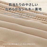 MSソリューションズ 不織布マスク ウルトラシルキー Mベージュ レディースサイズ 個包装 50枚入り PL-FM03MBGU50EL 1箱（50枚入）