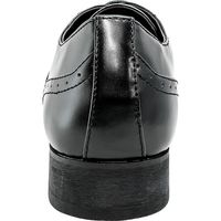 EDWIN メンズ ブラックビジネスシューズ ストレートチップ ブラック edm004 24.5cm edm004-5-6 1足（直送品）