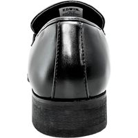 EDWIN メンズ ブラックビジネスシューズ ビットローファー edm006 26.5cm 1足（直送品）