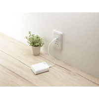 パナソニック 単3ニッケル水素電池4本付USB入出力付急速充電器セット K-KJ87MCC40L 1パック