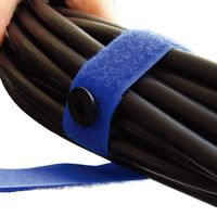 RIP-TIE(リップタイ) エコノラップアタッチメント「スナップオン」 25.4mmX279.4mm 青 H-11-ESNT-BU 1袋(20本)