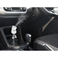 トップランド ペットボトル加湿器 ムーブ SH-MV50 WT 角度調節可能 USB電源 有線リモコン 加湿量50ml/h ホワイト