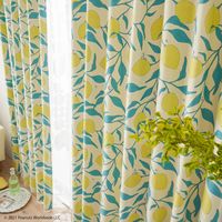 スミノエ ピーナッツ 遮光カーテン キャンプレモン 100×178cm 4549781264189 1枚