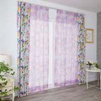 スミノエ ディズニー レースカーテン シーザライト 100×198cm 4549781265094 1枚