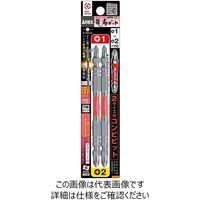 兼古製作所(ANEX) 龍靭ビットコンビ 2本組 刃先+1×+2 全長110mm ARPMー1211 1セット(12本:2本×6パック)（直送品）