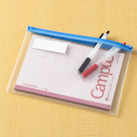 コクヨ カラーソフトクリヤーケースC（チャック付き）S型［ クケ-315B 1個