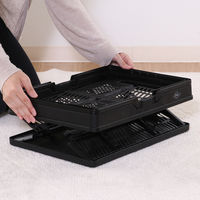 不二貿易 折りたたみコンテナ L BK 86450 1個