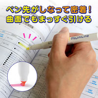 ゼブラ 蛍光ペン ジャストフィット モジニライン 5色 WKS22-5C 1セット(2セット)（直送品）