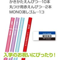トンボ鉛筆 お祝い鉛筆 M02 2B 12本入 消しゴム付 MP-KM02-2B 1セット(2個)