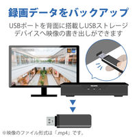 DXアンテナ ネットワークレコーダー 16ch対応 8TB CNE3RF81（直送品）