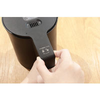 ドリテック 電気ケトル「ピタポット」0.8L ブラック PO-377BK 1個