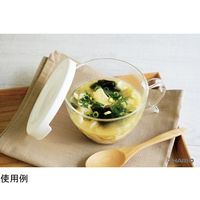 HARIO ガラスのレンジスープカップ 1ケース(24個) XSCS-1-W 68-5182-30（直送品）