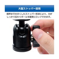 ベルボン 雲台 QHDー33 68-7035-21 1個（直送品）