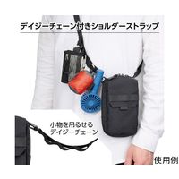 ハクバ写真産業 ハクバ プラスシェル ユーティリティショルダーポーチ ブラック SP-USPBK 1個 69-3008-69（直送品）