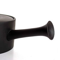 南海通商 急須 460ml ロクサン tokoname 平型 ブラック 476137 1個（直送品）