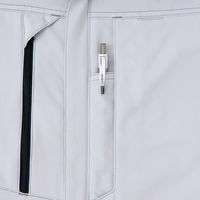 アイトス 長袖ブルゾン シルバーグレー SS 2401-003-SS 2401 1着（直送品）