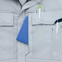 アイトス 長袖ブルゾン シルバーグレー SS 1930-003-SS 1930 1着（直送品）